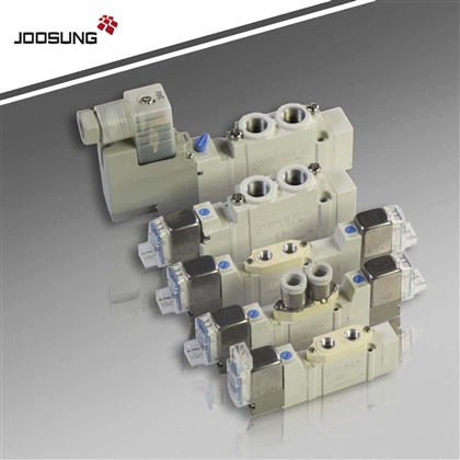 SY5220-5DZ-01 клапан Solenoid пневматикӣ